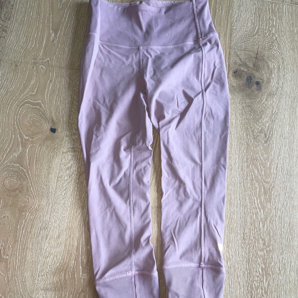 Lululemon cropped wunder under leggings